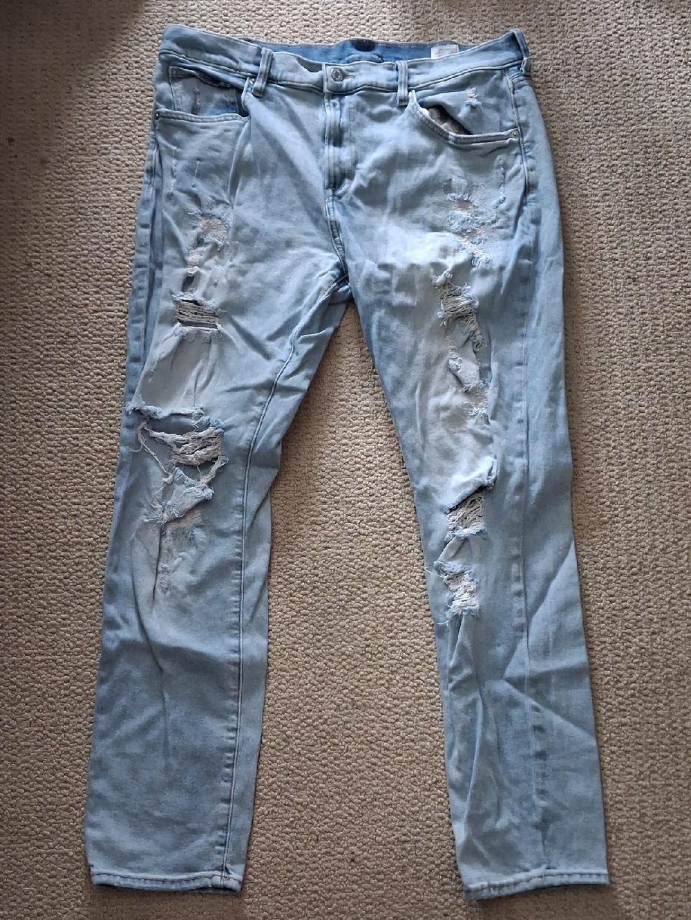 38/32 Distressed/Torn/Ripped Skinny Jeans [Bundle Only]
